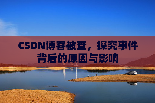 CSDN博客被查,探究事件背后的原因与影响